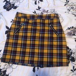 Plaid Skirt